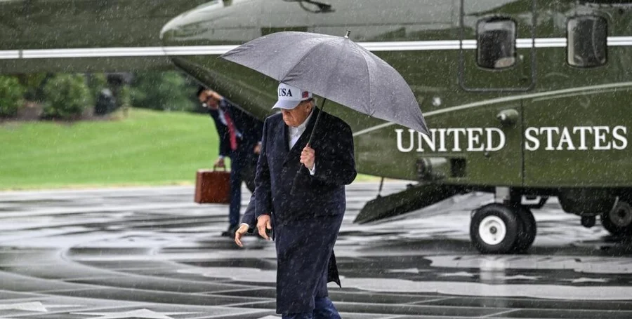 President Trump discusses Middle East